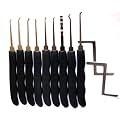 Picklock24 Einsteiger-Dietrich-Set (9 Picks + 2 Spanner)