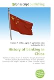 History of banking in China: Banking in China, History of economic thought, Economy of the Song Dynasty, Economic history of China (pre-1911), Economy ... of China, Economic history of modern China