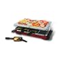 Swissmar 8 Person Red Classic Raclette Party Grill with Granite Stone