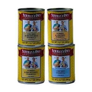 Newman's Own Organics Adult Variety Pack Formula Canned Dog Food