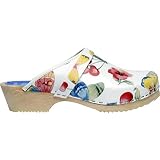 Cape Clogs Ladies Butterfly Wooden Clogs by Cape Clogs
