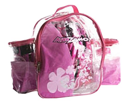 Bike USA Kidzamo Flower Groove Bike Helmet & Backpack Combo
