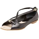 Nine West Women's Torts Peep Toe Flat