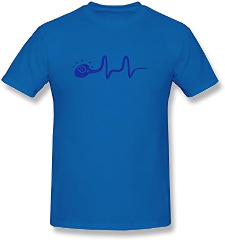 PTHF Men's Sperm T Shirts With Funny Sayings XL RoyalBlue