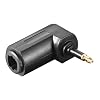 Audio Adapter 3.5mm mini Winkel Stecker auf Toslink Kupplung