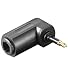 Audio Adapter 3.5mm mini Winkel Stecker auf Toslink Kupplung