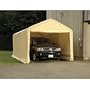 ShelterLogic Instant Garage Auto Shelter - 20ft.L x 10ft.W, Tan, Model# 23573