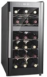 Spt Dual-Zone Thermo-Electric Wine Cooler with Heating, 18-Bottles Spt Dual-Zone Thermo-Electric Wine Cooler with Heating, 18-Bottles
