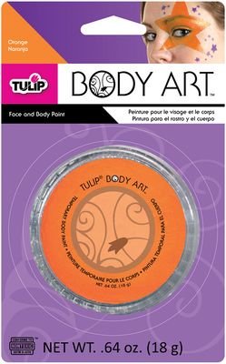 Duncan Tulip Body Art Face & Body Paint .64 Ounce-orange 3 Pack