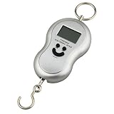 0903 Top Quality Digital Portable Luggage Scale Baggage Scale Suitcase Weigh Scale Fish Scale Fishing Scale Parcel Scale 40KG Precision Scale = No More Excess Baggage Charges - 12 Months Warranty >>> THT Trade