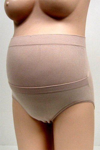 Venus 2 Pack $66 Warm Nude Tummy Maternity Girdle #3230 sz S M