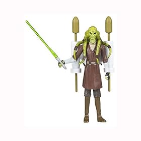  Star Wars Clone Wars Animated Action Figure No. 27 Kit Fisto