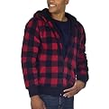 Mossimo&reg; Sherpa Lined Fleece Hoodie - Red