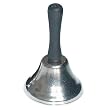 Call Bell - Polished Steel - Shake 2 1/2" Diameter X 4" H