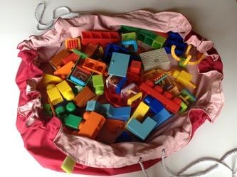 Lego Bag And Playmat In One - 120cm Diameter
