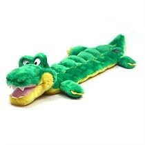 Outward Hound Squeaker Matz Dog Squeaky Toy Multi-Squeaker Toy for Dogs, Long Body 16 Squeaker, Gator
