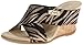 Anne Klein Sport Women's Lorri Wedge Sandal,Black Sparkle,10 M US