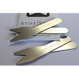 アバサ（abasa)カラーキーパー チタン製（Ｔｉｔａｎｉｕｍ） Stiff stays 2組（4本）セット【7センチ1組＆6.4センチ1組】