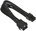 NZXT CB-6V 250mm Individually Sleeved 6-Pin VGA Extension Premium Cable (Black)