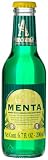 Abbondio MENTA VERDE - Green Mint Soda from Italy since 1889, 200ML Glass Bottle (Pack of 12)