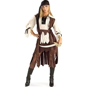 Sexy Pirates of the Caribbean Dress Womens Swashbuckler Couples Costume Pirate Outfit