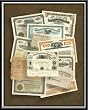 Art Poster Metal Framed Print - Stock Certificate Collection - Artist: unknown - Poster Size: 24 X 24