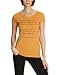 TOM TAILOR Denim Damen T-Shirt 10222990071/printed shirt, Gr. 40 (L), Gelb (3170)