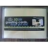 Royal & Langnickel 4 X 6 inch Blank Greetings Cards and Envelopes - Ivory Hammered Finish (Pack of 50)