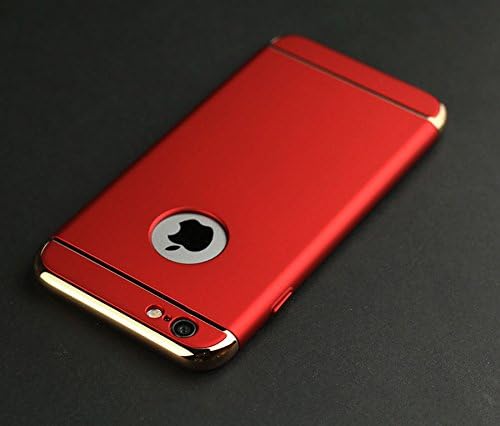 Fashion Hot Sell Luxury Ultra-thin Shockproof Armor Back Case Cover for Apple iPhone 6 Plus Red