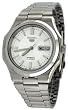 Seiko 5 #SNKK41 Men's Stainless Steel Silver Dial Self Winding Automatic Watch