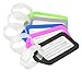 KLOUD City Assorted Colors Travel Accessories Luggage Tag Identifier with Name Card (Pack of 20)