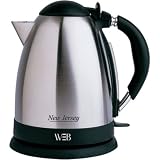 White And Brown DA 910-2 New boston - Bouilloire - noir/chrome