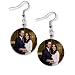 Prince William Kate Middleton Royal Engagement 1 Fish Hook Dangle Earrings