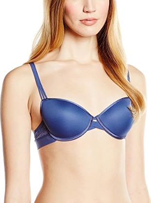 Chantelle Sujetador Copa Foam con Aros Memory Form Mademoiselle (Azul)