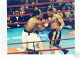 RAY MERCER AUTOGRAPHED BOXING AWESOME ACTION PHOTO VS LENNOX LEWIS (BOXING)