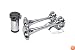 Wolo 160 Ocean Alert Mini 12V Low and High Tone Marine Dual Trumpet Air Horn