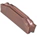 Sandvik Coromant CoroCut 2-Edge Carbide Parting Insert, GC1145 Grade, Multi-Layer Coating, CM Chipbreaker, 2 Cutting Edges, N123D2-0150-0002-CM, 0.0079" Corner Radius, D Insert Seat Size (Pack of 10)
