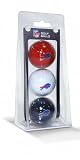 NFL Buffalo Bills 3-Pack Golf Balls