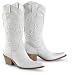 Women's Penny Loves Kenny&reg; High Noon Western Boots White