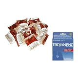 Trojan-ENZ SPERMICIDE Latex Condoms Lubricated 36 ea and Trustex Cola Flavored Premium Latex Condoms Lubricated 48 condoms Safe Sex Kit Reviews