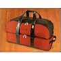 Crescent Moon Rolling 27" Weekender (Orange/Brown)