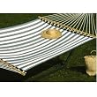 Castaway Q8205 Large Quilted Hammock - green/white