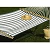 Castaway Q8205 Large Quilted Hammock - green/white