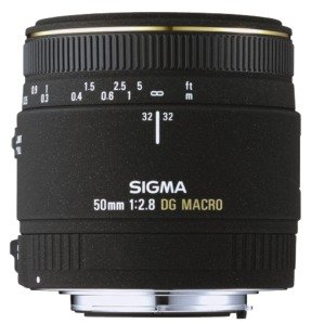 Sigma 50mm f/2.8 EX DG Macro Lens for Canon SLR Cameras