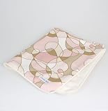 Scribbles Pink Throw ( Scribbles Pink with Softee Back)