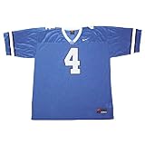 Nike North Carolina Tar Heels (UNC) #4 Sky Blue Replica Football Jersey