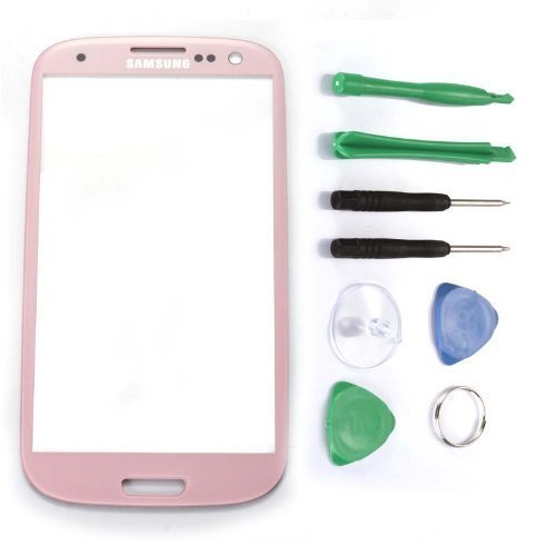 Replacement Glass for Samsung Galaxy s Samsung Galaxy SIII i9300 - Free TOOLS Pink Replacement Glass for Samsung Galaxy s Samsung Galaxy SIII i9300 - Free TOOLS Pink