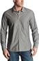 Calvin Klein Men's Long Sleeve Applied Placket Shirt,Jamison,Large