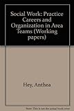 Social work : practice, careers and organisation in area terms : a working paper