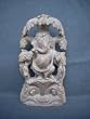 Ganesh: Lord of Success Hand Carved Stone Statue 4 Inch